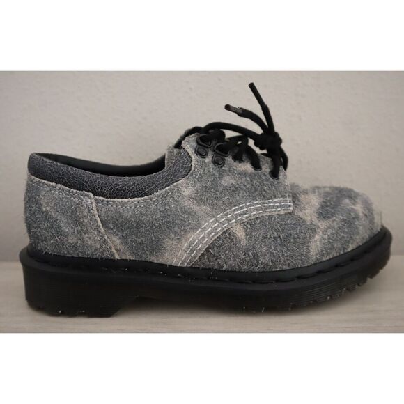 Dr Martens 8053 Men\'s 6 Women\'s 7 Stonewashed Hairy Suede Casual Oxford Shoe